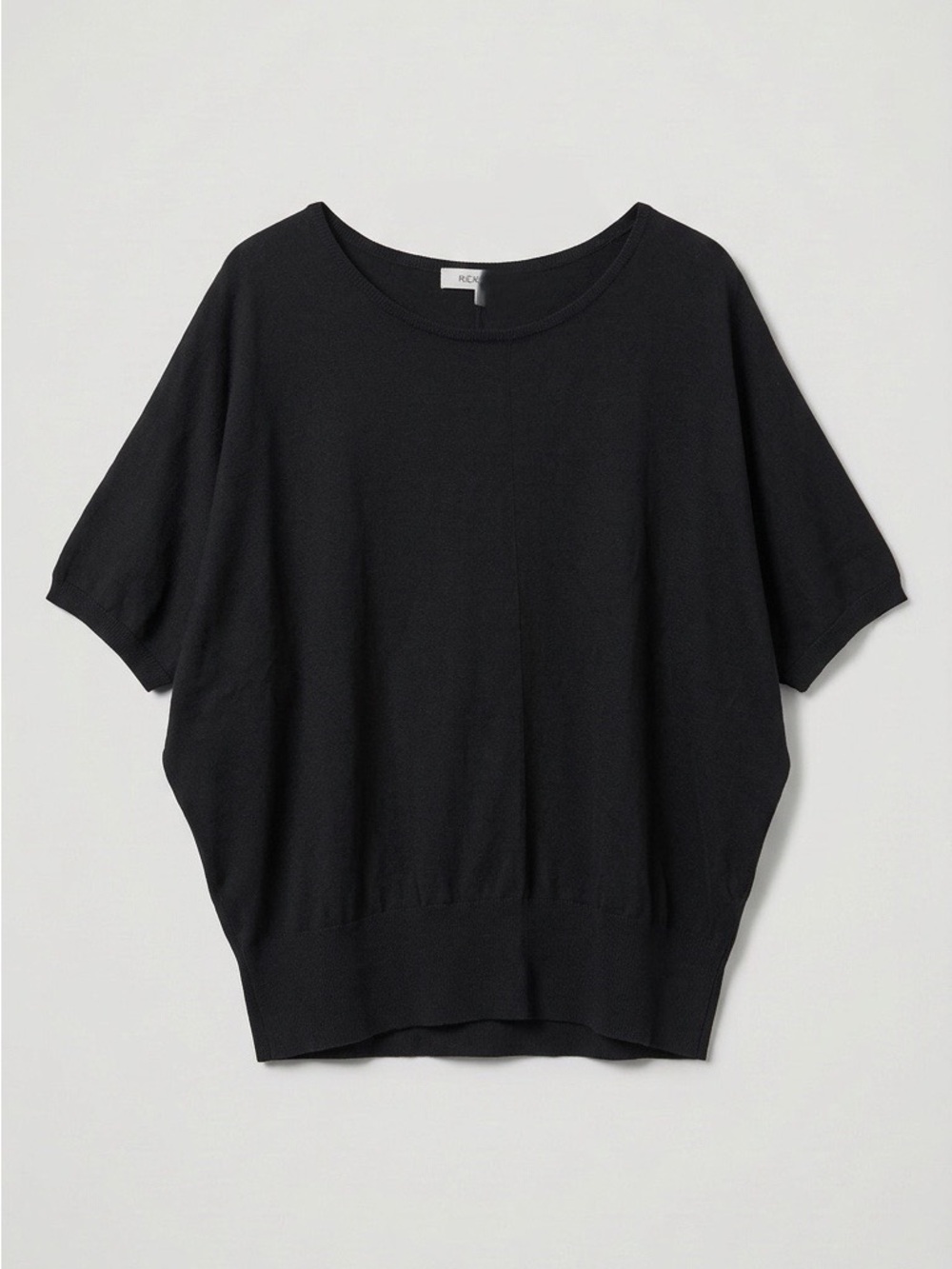 Ricki's Black Short-Sleeve Knit Pullover